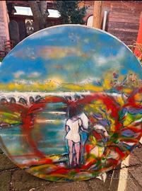 Quadro moderno dipinto a mano - pezzo unico