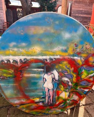 Quadro moderno dipinto a mano - pezzo unico