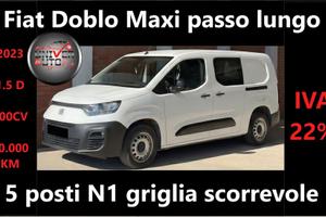 Fiat New Doblo 1.5 D Maxi Lungo 5 posti-20.000 km-