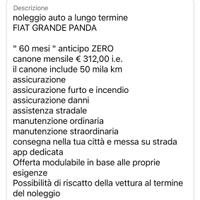 Noleggio auto a lungo termime
