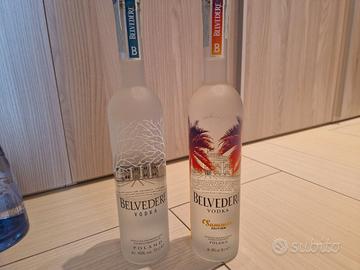 2 BOTTIGLIE DI VODKA BELVEDERE 700ML SIGILLATE