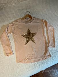 Maglia a Maniche Lunghe con Paillettes