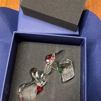 Coppia mucca/ alce Swarovski