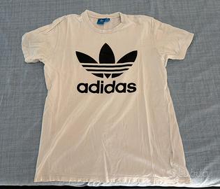 T shirt adidas bianca classica