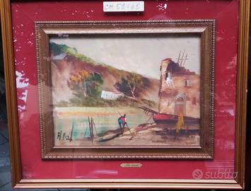 Quadro paesaggio pittore Aldo Pironti