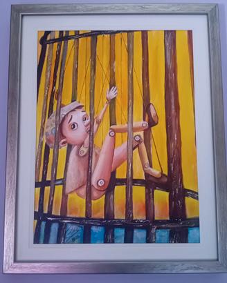 Quadri pinocchio acrilico di gabriella anello