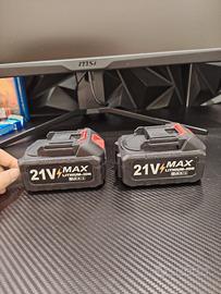 batterie 21v Lithium-ion mai usate /nuove