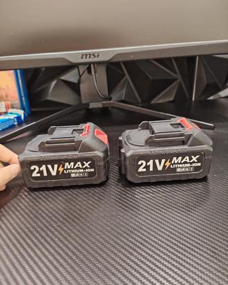 batterie 21v Lithium-ion mai usate /nuove