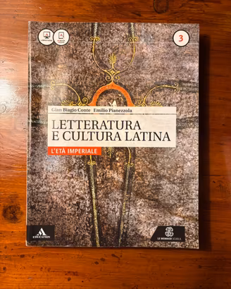 LETTERATURA E CULTURA LATINA L'ETÀ IMPERIALE