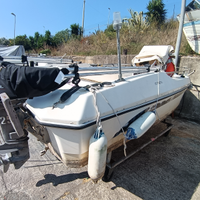 Barca Open 4.30 mt con motore 2 tempi 25cv