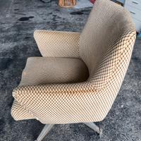 Sedia ufficio vintage anni 70