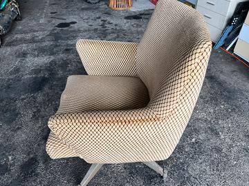Sedia ufficio vintage anni 70