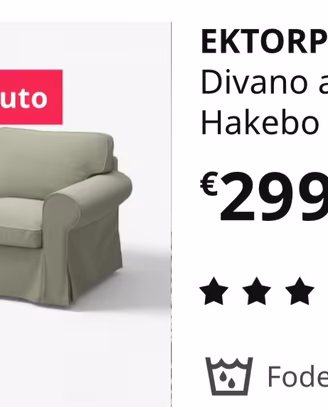 Divano EKTORP 2 posti IKEA