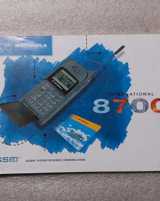 (Sped. Inclusa) MANUALE_MOTOROLA 8700 "VINTAGE"
