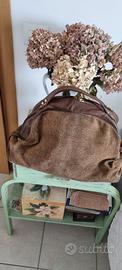 Borsa  Borbonese  in tapiro  vintage 