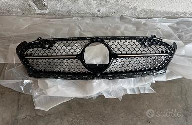 Griglia nera diamantata Mercedes Classe A W177 amg