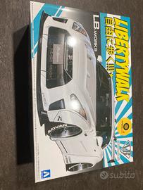 Aoshima nissan gtr r35 liberty walk n.11 1/24