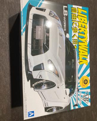 Aoshima nissan gtr r35 liberty walk n.11 1/24