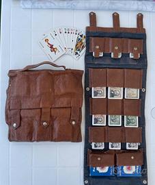 Raro Set gioco poker - vintage - fiches lire