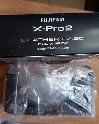 Leather case custodia x-pro2 fujifilm 