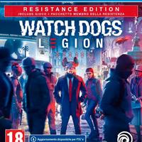 Watch Dog Legion PS4 resistance edition