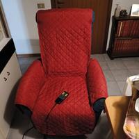 Poltrona motorizzata reclinabile – funzionante