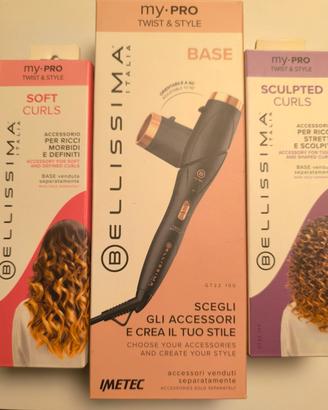 PIASTRA CERAMICA IMETEC + MY PRO TWIST & STYLE