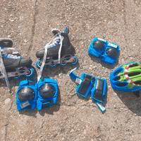 kit completo pattini