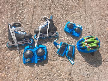 kit completo pattini