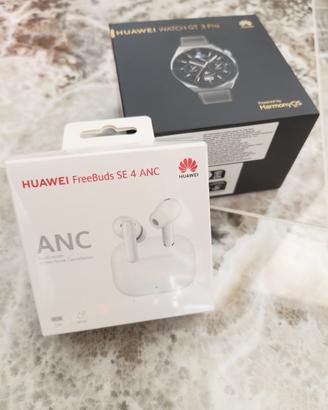 Smartwatch Huawei Watch GT3 Pro + FreeBuds SE4 ANC
