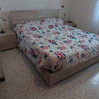 Letto Matrimoniale Contenitore + 2 Comodini