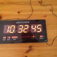Orologio LED da parete