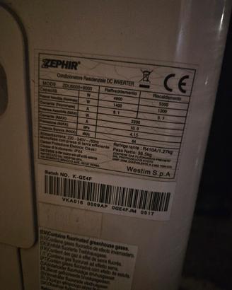 Climatizzatore Dual split Zephir