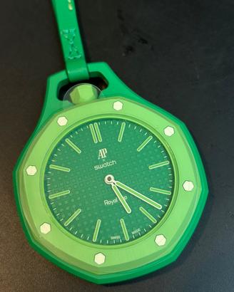 Royal pop | Swatch x Audemar Piguet | Green Eight