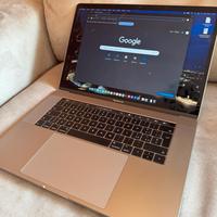 Macbook Pro 15”-Tuchbar e TuchId