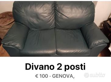 Divano due posti
