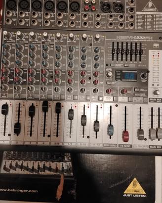Mixer Behringer Xenyx 1222FX con Scatola Originale