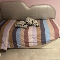 Letto singolo con letto estraibile