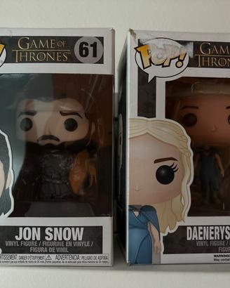 Pop! Jon Snow & daenerys targaryen nuovi
