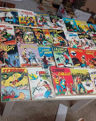 fumetti Zagor dal n.2 al n. 82 in blocco 