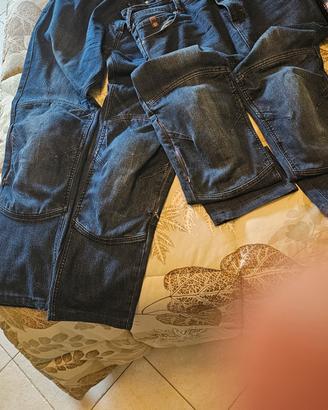 Jeans moto 2 paia.... uomo e donna