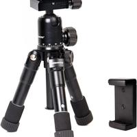 CAMBOFOTO Lightweight Mini Tripod Compact Tabletop