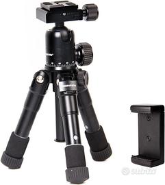 CAMBOFOTO Lightweight Mini Tripod Compact Tabletop