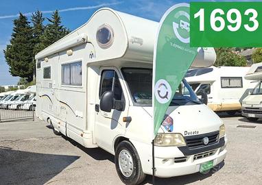 CAMPER MILLER DUCATO MANSARDATO DOPPIA DINETTE FOT