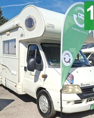 CAMPER MILLER DUCATO MANSARDATO DOPPIA DINETTE FOT