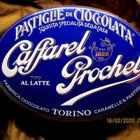 Scatola in metallo da collezione Caffarel Prochet