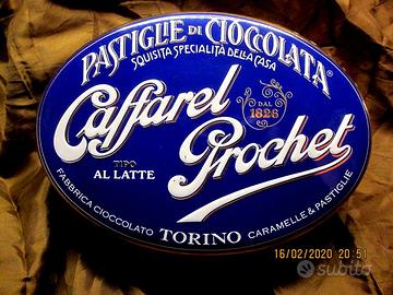 Scatola in metallo da collezione Caffarel Prochet