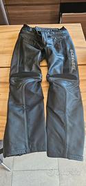 Pantaloni moto pelle Spidi On Track tg 48 usati po