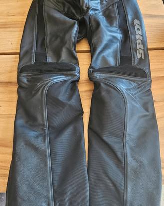 Pantaloni moto pelle Spidi On Track tg 48 usati po