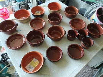 ciotole in terracotta